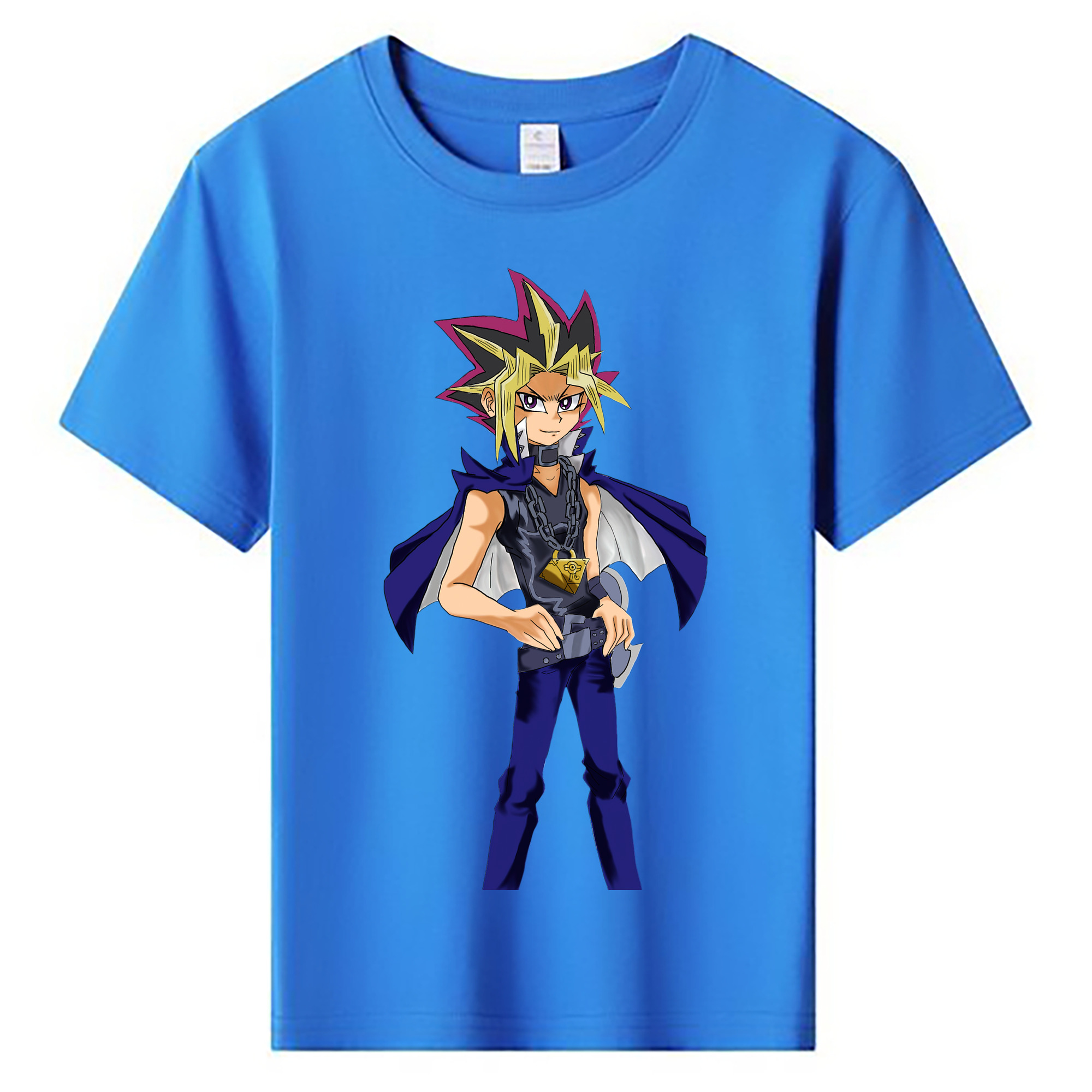 （画像用） 遊☆戯☆王 Yu-Gi-Oh! 綿100％キッズTシャツ（フロントプリント）